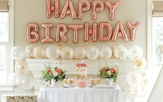 HOW TO PLAN A BIRTHDAY PARTY
