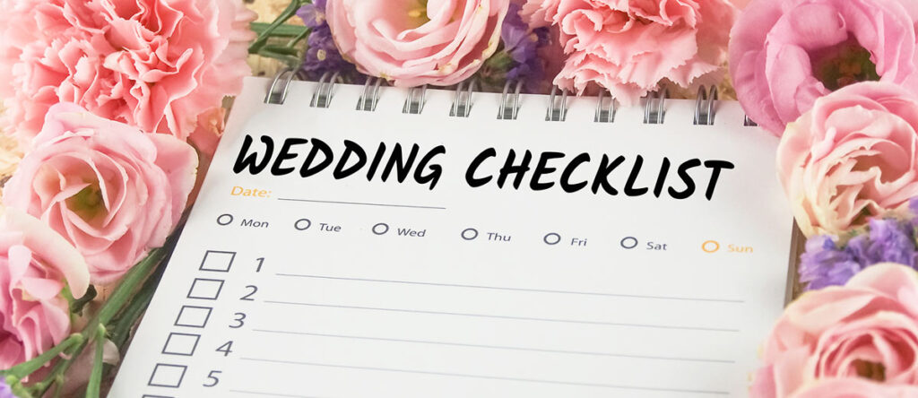 Wedding checklist